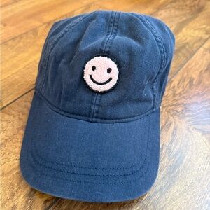NAVY AND PINK BASEBALL HAT